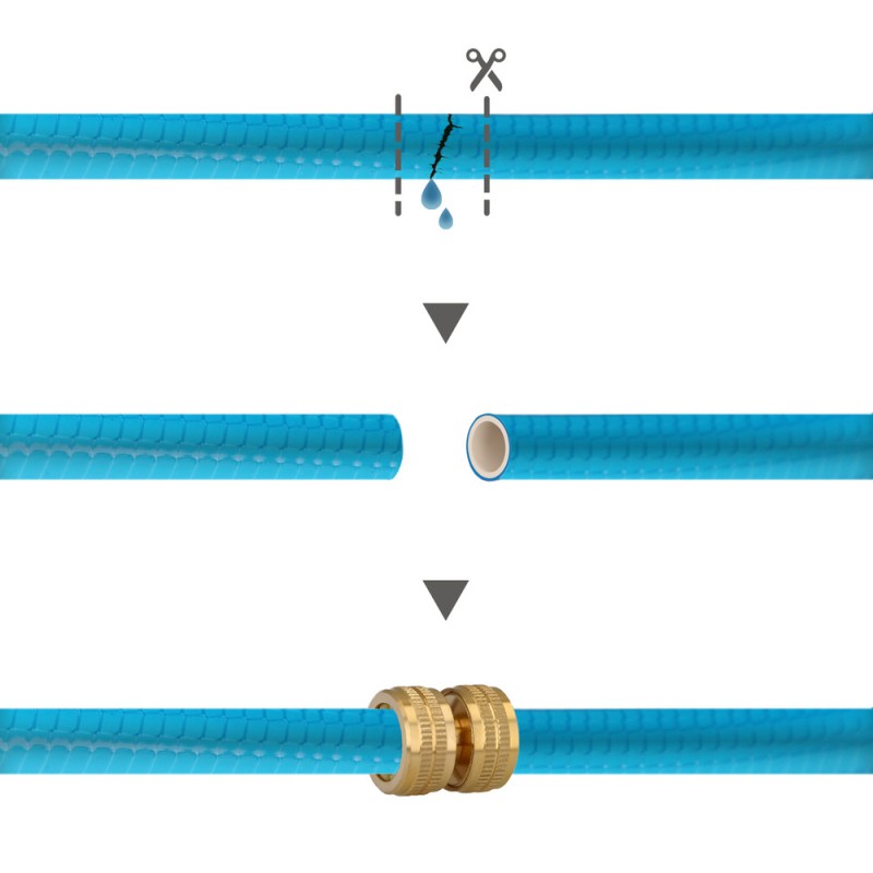 Barra Cortina Extensible Metal Ø 19 mm. extensible 1,1 / 2,0 Metros