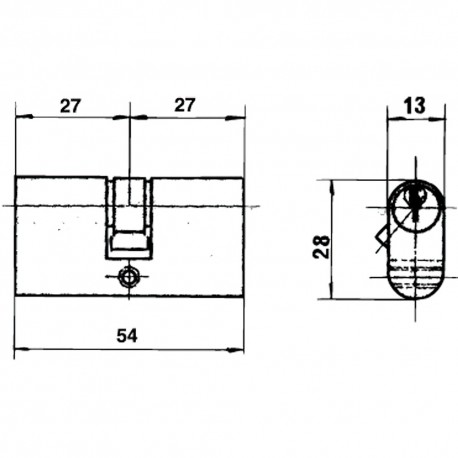 Cerradura Cvl 1963r 0 Carpintería Metálica Brico Acoil