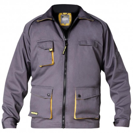 Chaqueta de Trabajo Gris/Amarillo Talla 64/66 XXXL