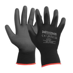 Guantes Poliuretano / Nylon Impregnado  6" (Par)