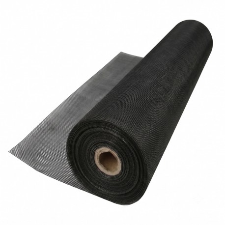 Tela Mosquitera Fibra Vidrio Gris 18x16 Ancho 100 cm. Rollo 50 Metros. Malla Mosquitera Fibra Vidrio Anti Mosquitos, Antimoscas,