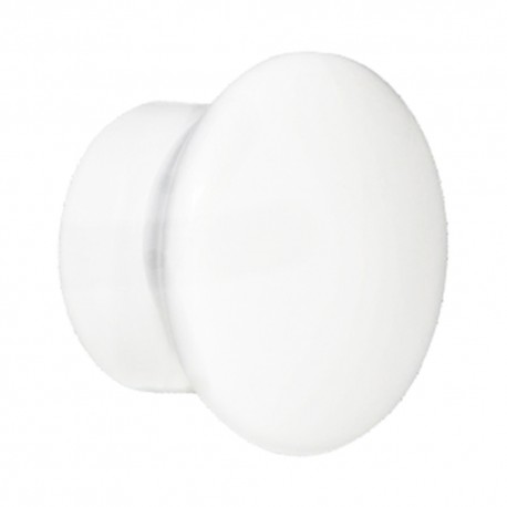 Terminal Zirconio Para Barras Ø 20 mm. Tapon Blanco (Pack 2 unidades)