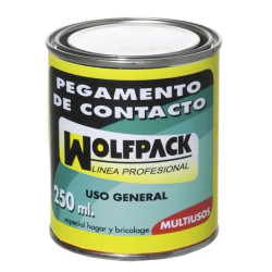 Pegamento Contacto Wolfpack   250 ml.