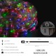 Luces Navidad Tubo Luz Multicolor 1200 LEDs Uso Exteriores / Interiores Protección IP44 Rollo 50 Metros Con 3 Kits de división