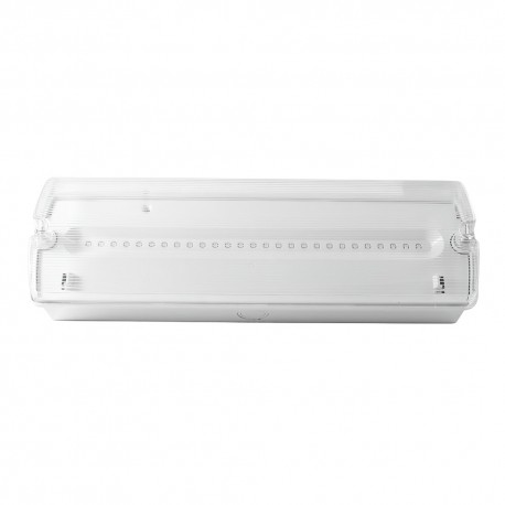 Lampara De Emergencia Led Ip65 1,8 W. Luz Fria(6500º K) 110 Lumenes