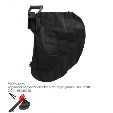 Bolsa Nylon Repuesto Aspirador Soplador Electrico de Hojas Jardín 3.000 Watt.