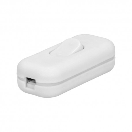 Interruptor 2A De Paso Blanco.