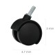 Rueda Para Aspirador Inoxidable (codigo 07010450)