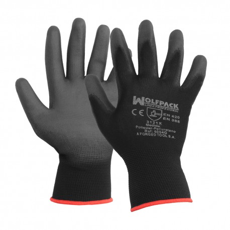 Guantes Poliuretano / Nylon Impregnado  7" (Par)