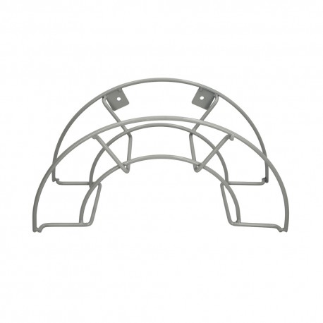 Soporte Manguera Pared Metalica 1/2 Luna Color Gris