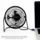 Ventilador Sobremesa 10 cm. 2,5 Watt USB.