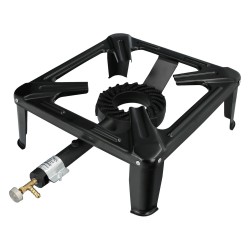 Hornillo Gas 4 Pies 40x40 cm. Potencia 7.000 Watts.