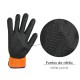 Guantes Nylon Con Palma En Foam y Puntos Nitrilo Touch 6" (Par)