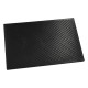 Talocha Plastico 27 x 18 cm. Mango Madera Negra Con Alveolos