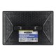 Talocha Plastico 27 x 18 cm. Mango Redondo Negro Con Alveolos