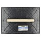 Talocha Plastico 32 x 22 cm. Mango Madera Negra Con Alveolos