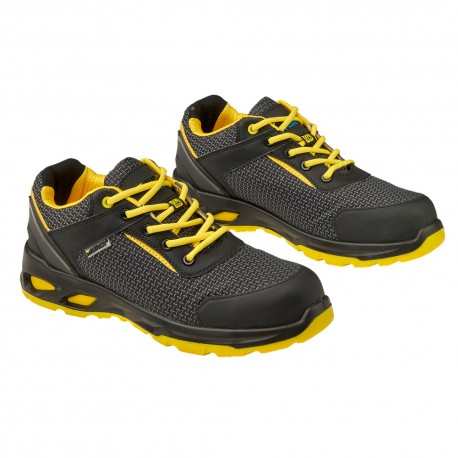 Zapatos Bajo Seguridad Maurer S3L Modelo Amerina Antideslizante con Suela Composite y Resistencia a los Hidrocarburos Talla 42