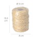 Cuerda Sisal Nº1 Hilo de 2 Cabos (Bobina 220 gr. / 50 m.)
