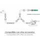 Lanzarriegos Graduable Plastico       Blister
