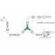 Conector Union Manguera Plastico Saturnia