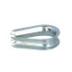 Guardacabos Zincado Para Cable 12 mm.