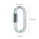 Enganche Rapido Cadena   3,5 mm.