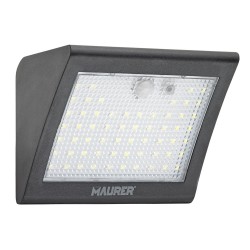 Aplique Solar Led 250 Lumenes Con Sensor De Movimiento y Crepuscular IP65